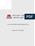 Metro de Bogota AlcanceFisicoDelProyecto