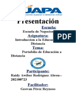 Portafolio Educacion A Distancia