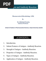 Antigen and Antibody Reaction