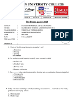 QUIZ-Strategic Management-With Answer Key