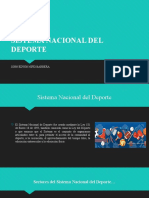 Presentación Sistema Nacional Del Deporte