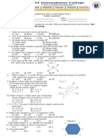 Summative Test in Mathematics 7 3rd