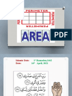 Area and Perimeter Review