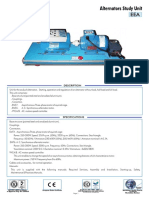 Alternators Study Unit: Technical Teaching Equipment