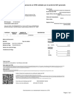 Esta Es Una Representaciòn Impresa de Un CFDI Validado Por El Portal de SAT Generado Gratuitamente