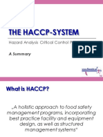 Haccp System