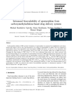 Intranasal Bioavailability of Apomorphine From Carboxymethylcellulose-Based Drug Delivery Systems