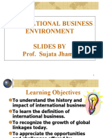 International Business Environment Slides by Prof. Sujata Jhamb