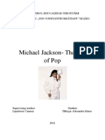 Atestat Engleza Michael Jackson