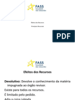 Aula 5 - Efeitos Dos Recursos e Princípios