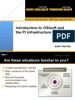 Introduction To Osisoft and The Pi Infrastructure: Allen Wernke