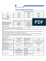 G-Drive Engine Data Sheet: WP10D320E200