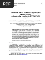 Inter Reality in The Treatment of Psychological Stress in Soldiers - Rationale and Protocol of The Inter Stress Project