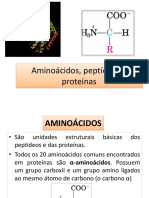 Aula 9 - Aminoácidos, Peptídeos e Proteínas