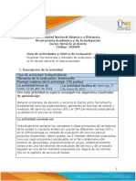 Guia de Actividades y Rúbrica de Evaluación - Unidad 3 - Paso 4 - Análisis