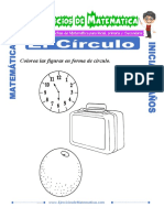 Ejercicios de El Circulo para Inicial