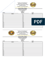 Answer Sheet For The Summative Sy 2020-2021