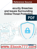 Cybersecurity Breachesband Issues Surrounding OnlineThreat Protection