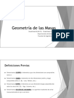 Geometría de Las Masas