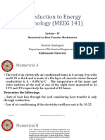 Lecture 4 Numericals On Heat Transfer Mechanisms