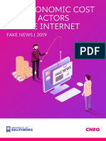 The Economic Cost of Bad Actors On The Internet: Fake News - 2019