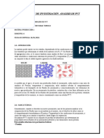 Informe de Investigación Analisis de PVT