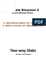 Concrete Structure 2 - Two Way Slabs