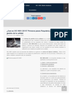 ¿Qué Es ISO 9001 - 2015 - Primeros Pasos - HEDERA CONSULTORES