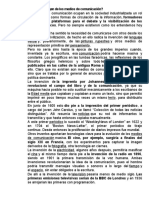 Cuál Es El Origen de Los Medios de Comunicación