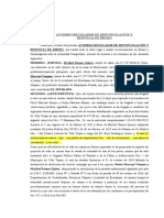 ACUERDO DE DIVORCIO O DESVINCULACIÓN Maribel - Nestor III