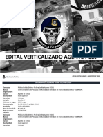 Edital Verticalizado Agente PCDF