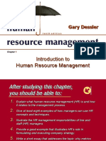 Introduction To Human Resource Management