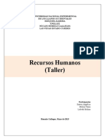 Taller de Recursos Humanos (Angélica Suárez)