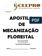 Apostila de Mecanização Florestal 2020 Ceepro