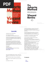 Vincent Bevins The Jakarta Method