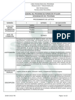 Programa de Formación Titulada 936181