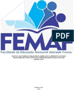 Manual Das Normas Gerais de Elaboração e Apresentação Femaf