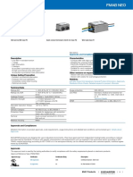 AC Filter, High Symmetrical Attenuation: Description Characteristics