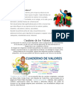 Quiénes Educan en Valores