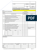 Excavation Checklist