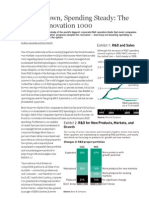 Profits Down, Spending Steady: The Global Innovation 1000: by Barry Jaruzelski and Kevin Dehoff