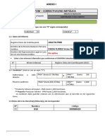 Formato Igafom No Metalica Correctivo