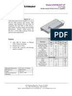 Model Smtr2527-47: 2.5-2.7 GHZ Bi-Directional Wimax Power Amplifier