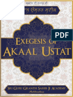 Exegesis of Akaal Ustat - SGGA Academy E-Publications