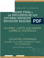 Ensayo Educación Comparada