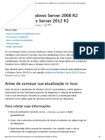 Atualizar o Windows Server 2008 R2 para o Windows Server 2012 R2