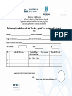 Formato de Entrega de Libros de Prieprimaria A Docentes