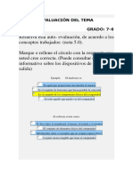 Evaluación Periféricos de Informática