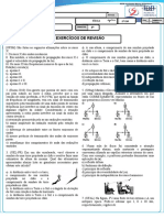 Exercícios de Revisão Do 2º Ano (Continuação)