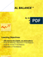 "Trial Balance ": by Srinivas Methuku Asst. Professor, SLS Hyderabad